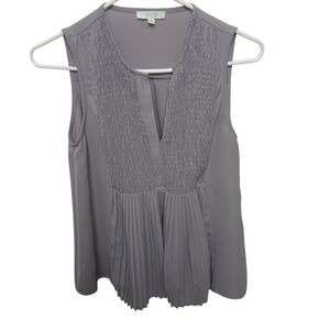 Jade Melody Tam Ruched/Pleated Top Size XS